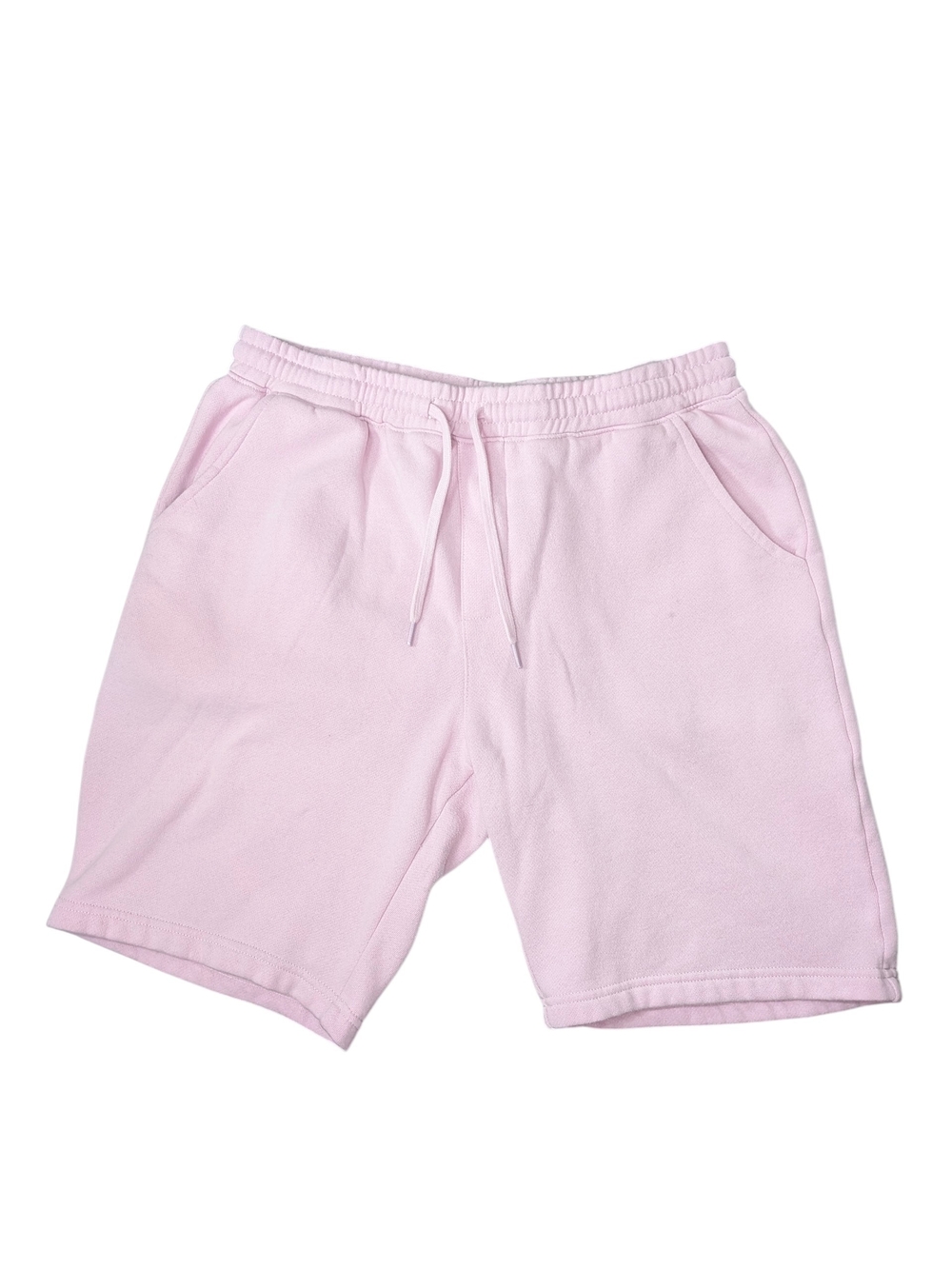 Men's Light Pink Drawstring Lounge Shorts
